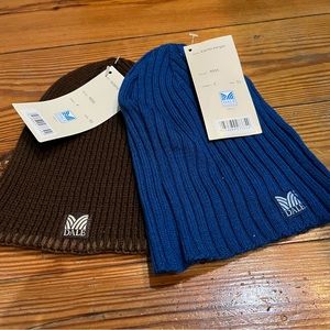 Dale of Norway merino wool beanies